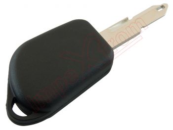 Producto Genérico - Carcasa de telemando 2 botones sin infrarrojos para Peugeot